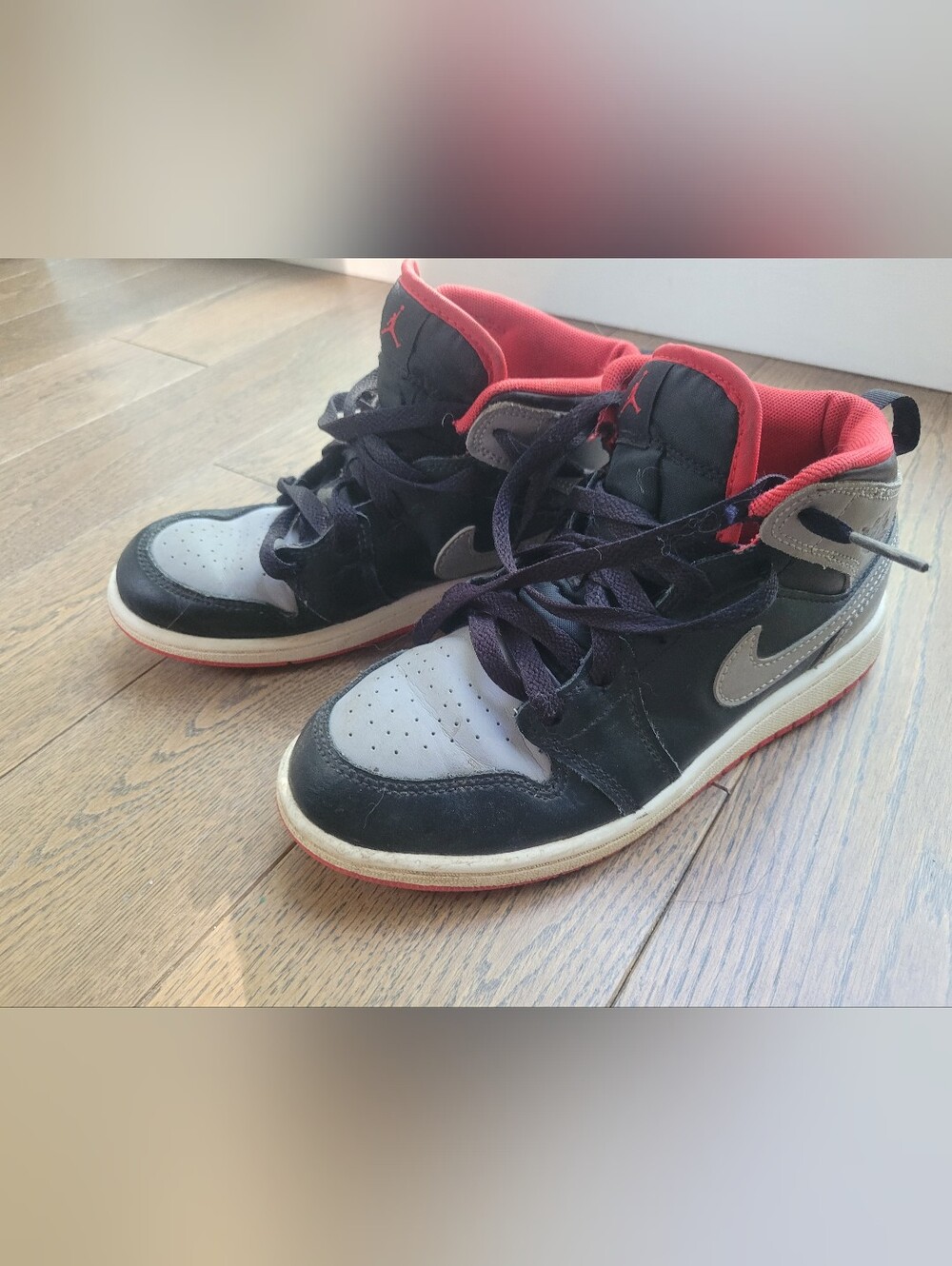 Air Jordans. Size 2 Kid.